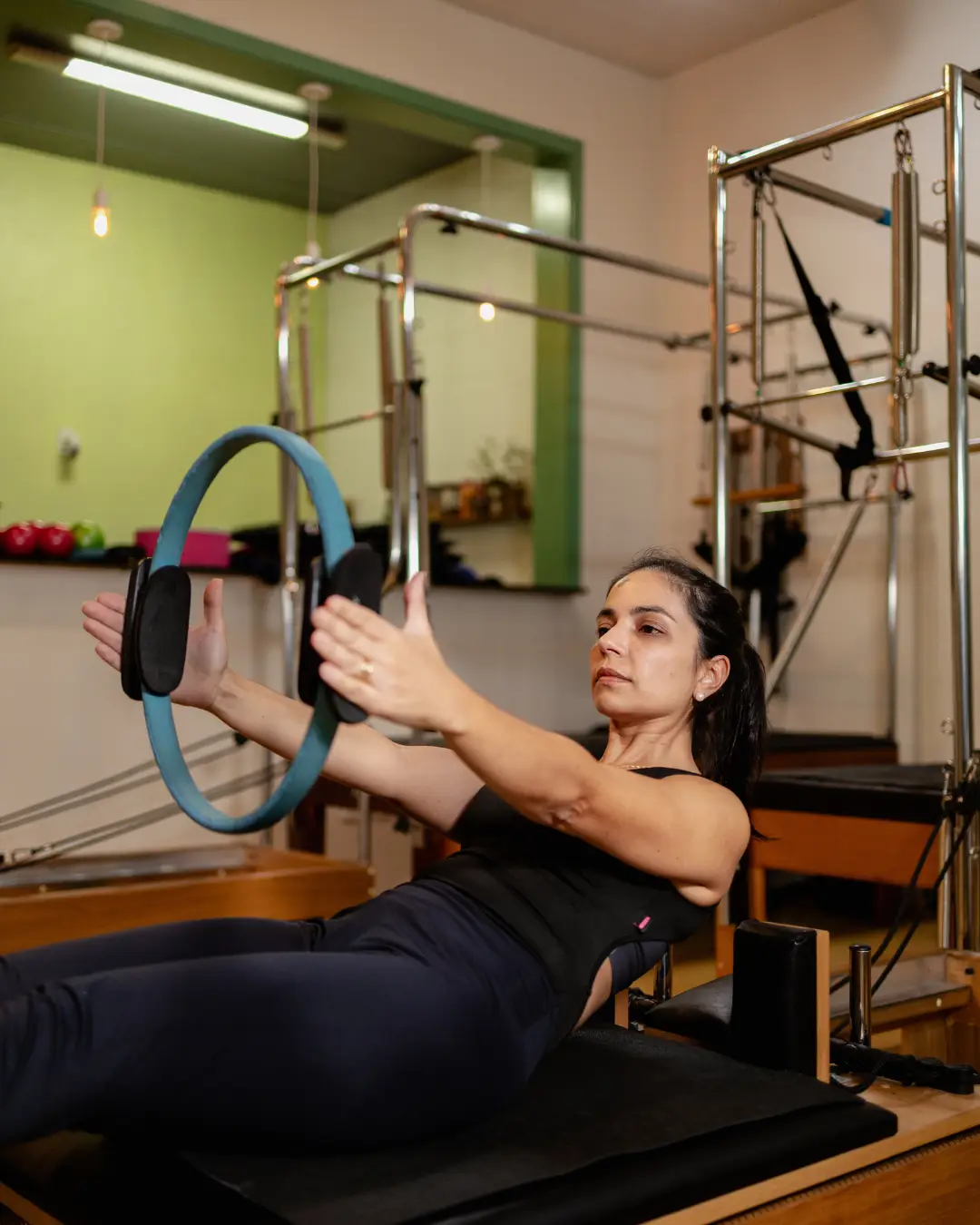 instrutora de pilates